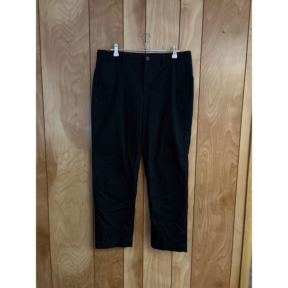 J.Crew High-Rise Girlfriend Chino Pants Black Size 10P Petite Cotton Stretch